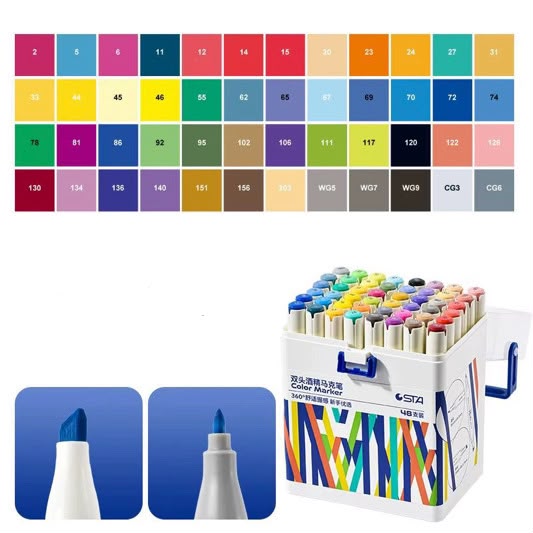 Bright Bloom Marker Set